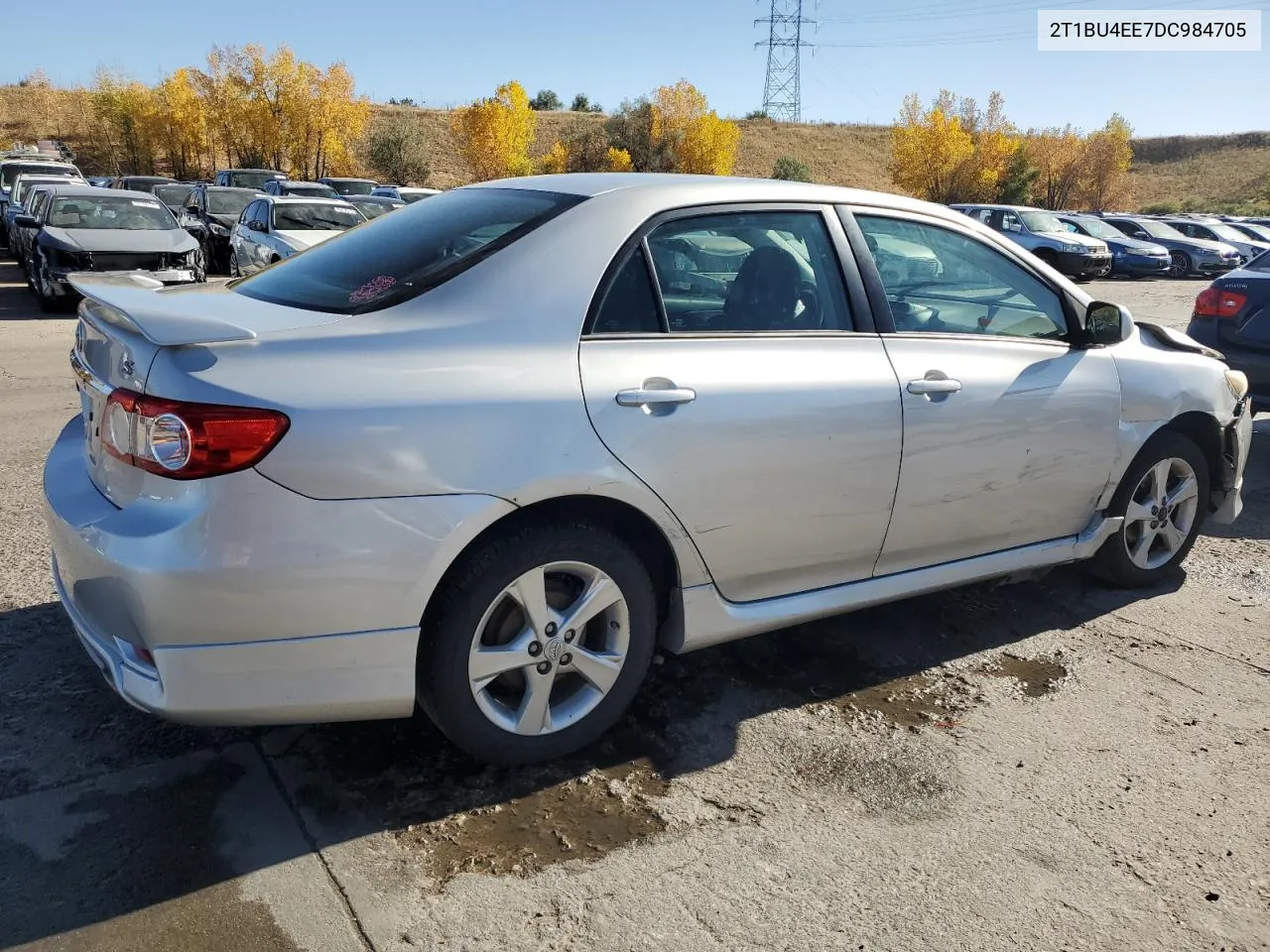 2013 Toyota Corolla Base VIN: 2T1BU4EE7DC984705 Lot: 77371314