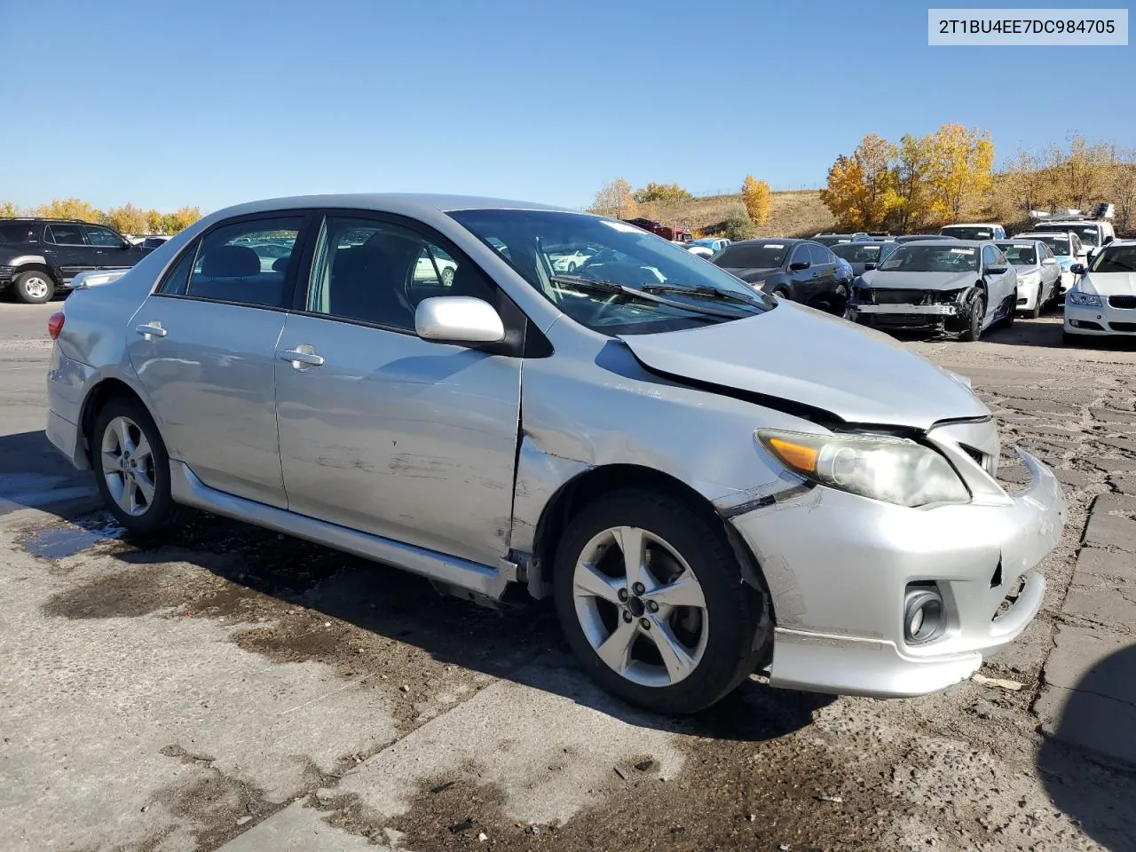 2013 Toyota Corolla Base VIN: 2T1BU4EE7DC984705 Lot: 77371314