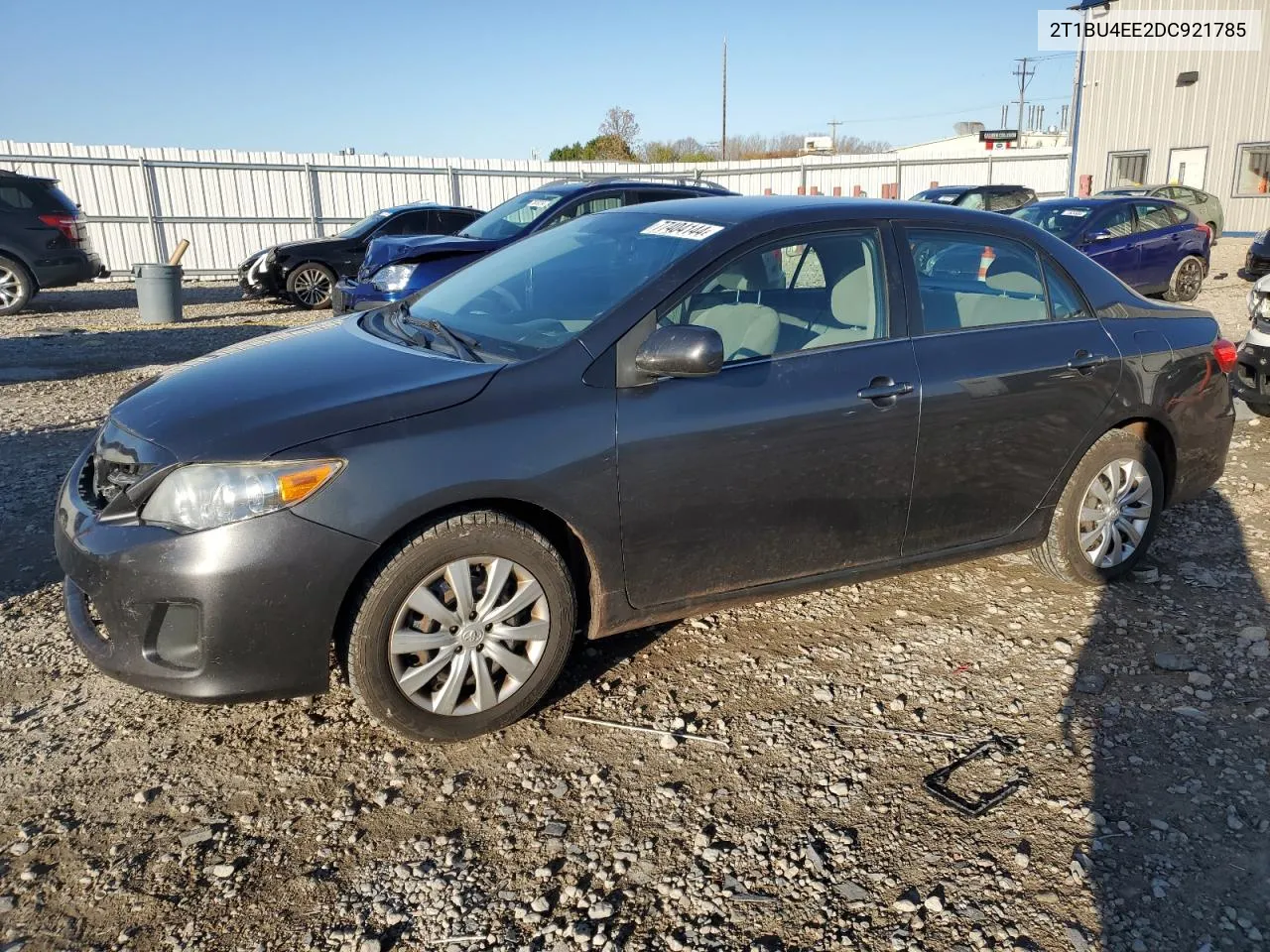 2013 Toyota Corolla Base VIN: 2T1BU4EE2DC921785 Lot: 77404144