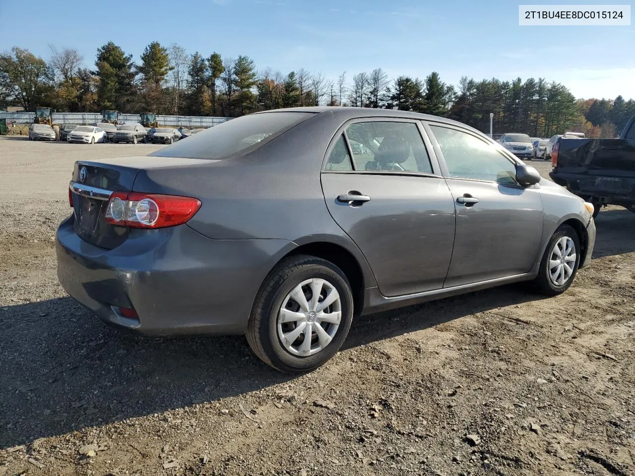 2013 Toyota Corolla Base VIN: 2T1BU4EE8DC015124 Lot: 77452174