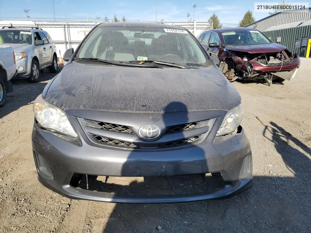 2013 Toyota Corolla Base VIN: 2T1BU4EE8DC015124 Lot: 77452174