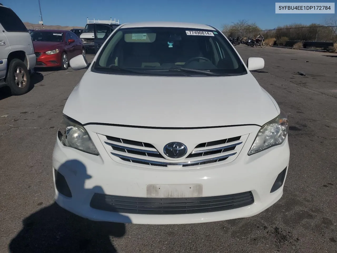 2013 Toyota Corolla Base VIN: 5YFBU4EE1DP172784 Lot: 77490814