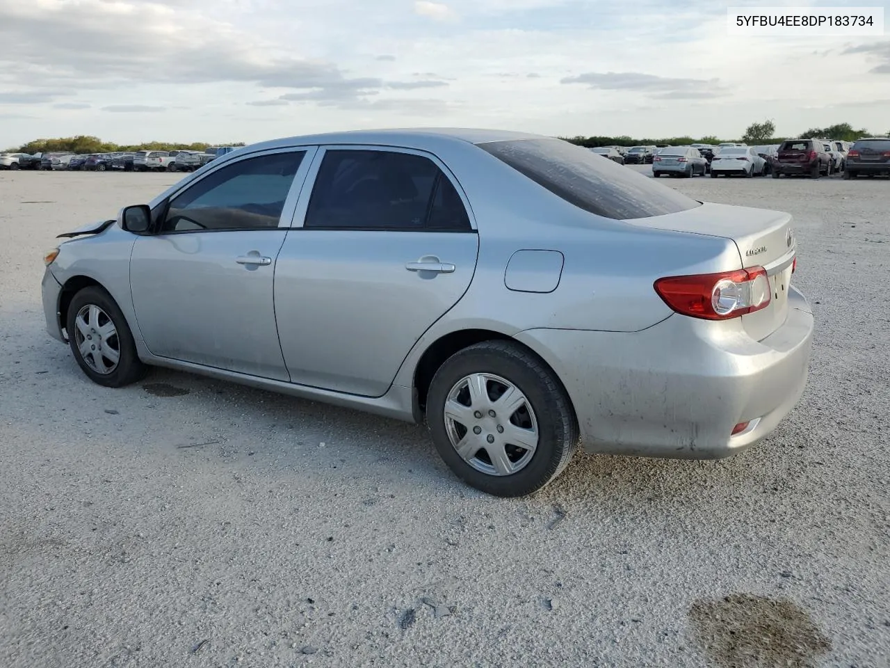 2013 Toyota Corolla Base VIN: 5YFBU4EE8DP183734 Lot: 77564654