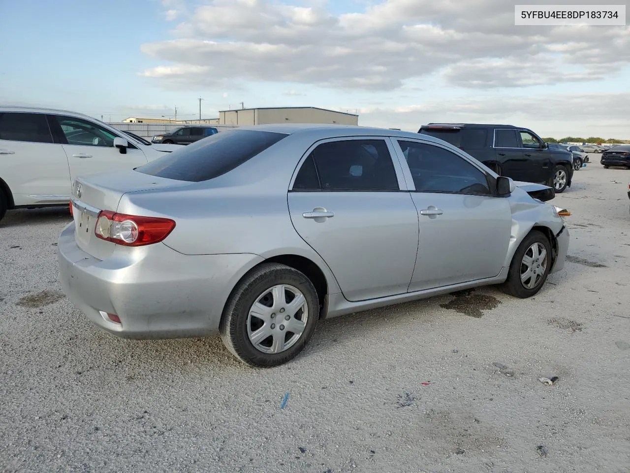 2013 Toyota Corolla Base VIN: 5YFBU4EE8DP183734 Lot: 77564654