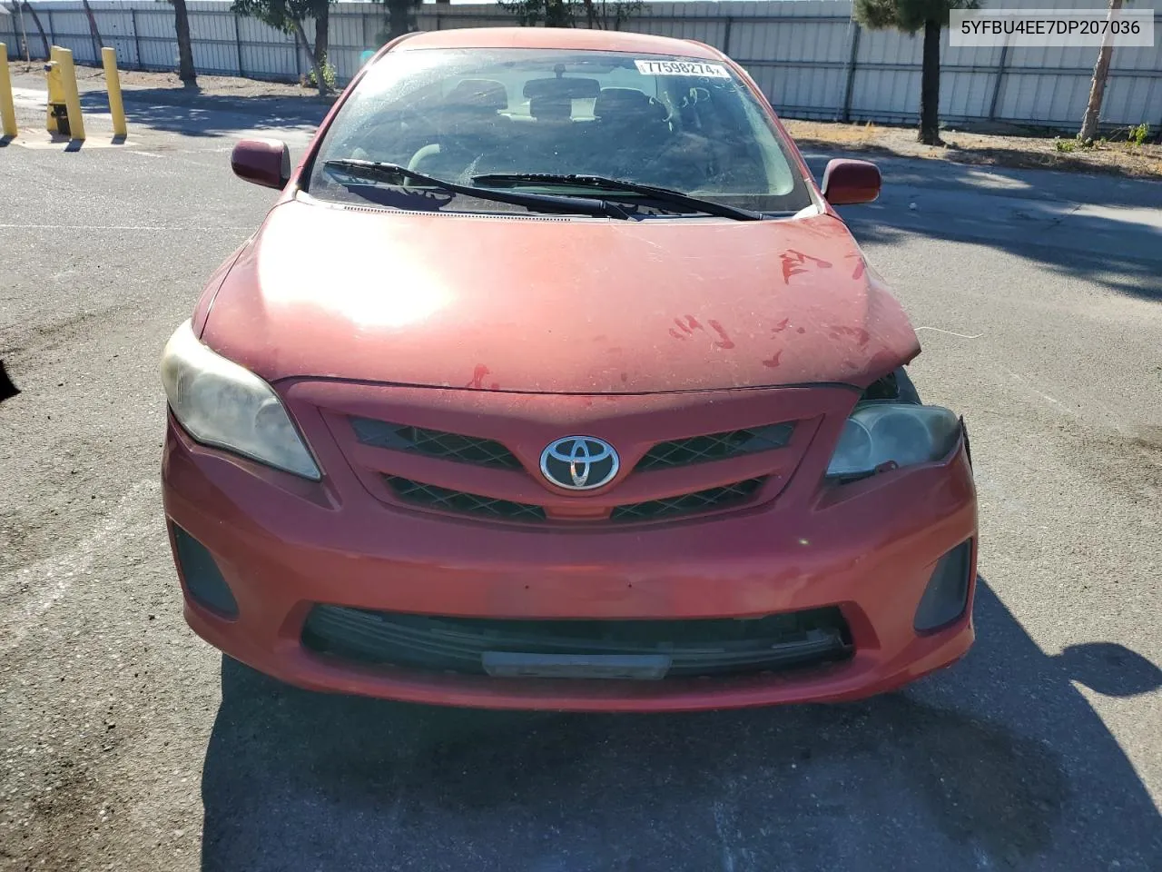 5YFBU4EE7DP207036 2013 Toyota Corolla Base