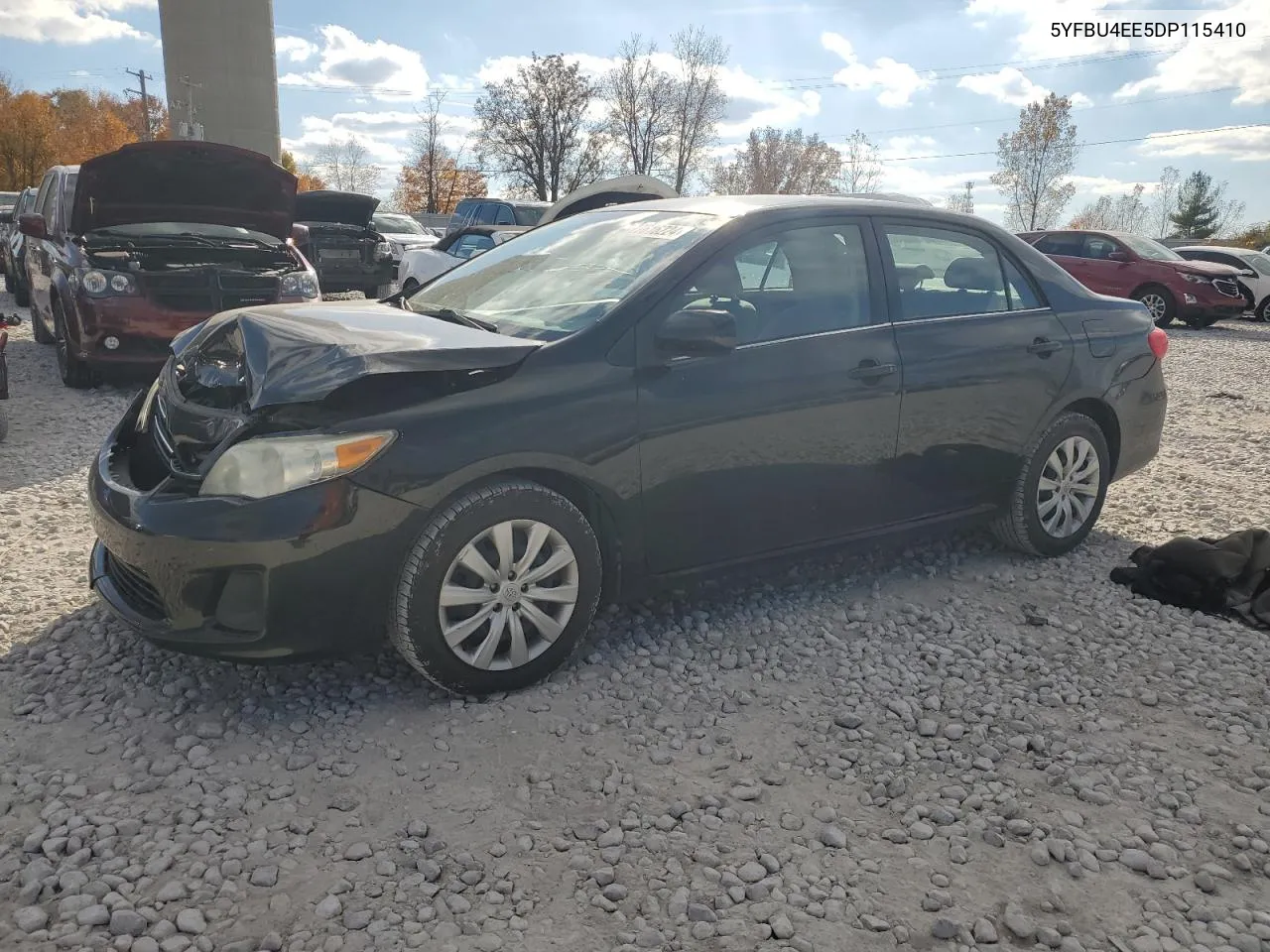 2013 Toyota Corolla Base VIN: 5YFBU4EE5DP115410 Lot: 77616224