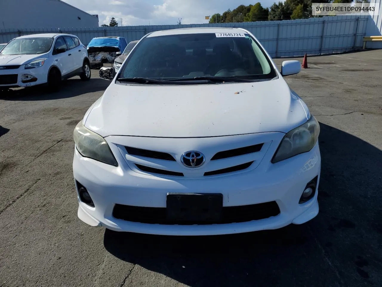 2013 Toyota Corolla Base VIN: 5YFBU4EE1DP094443 Lot: 77645724