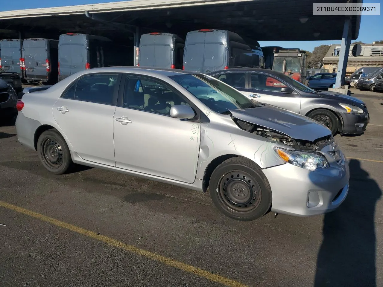 2013 Toyota Corolla Base VIN: 2T1BU4EEXDC089371 Lot: 77650414