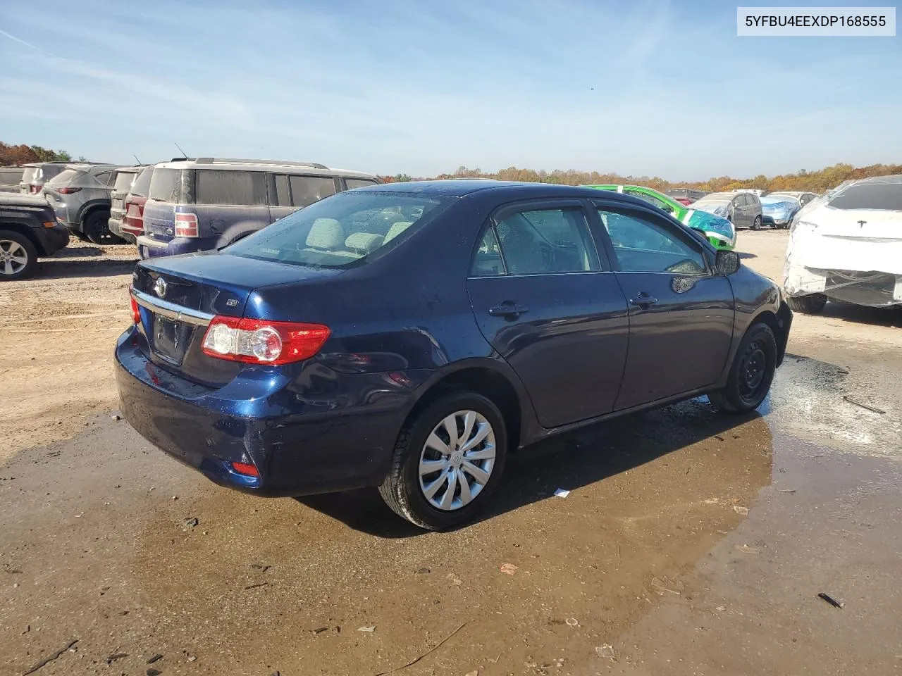 2013 Toyota Corolla Base VIN: 5YFBU4EEXDP168555 Lot: 77682154