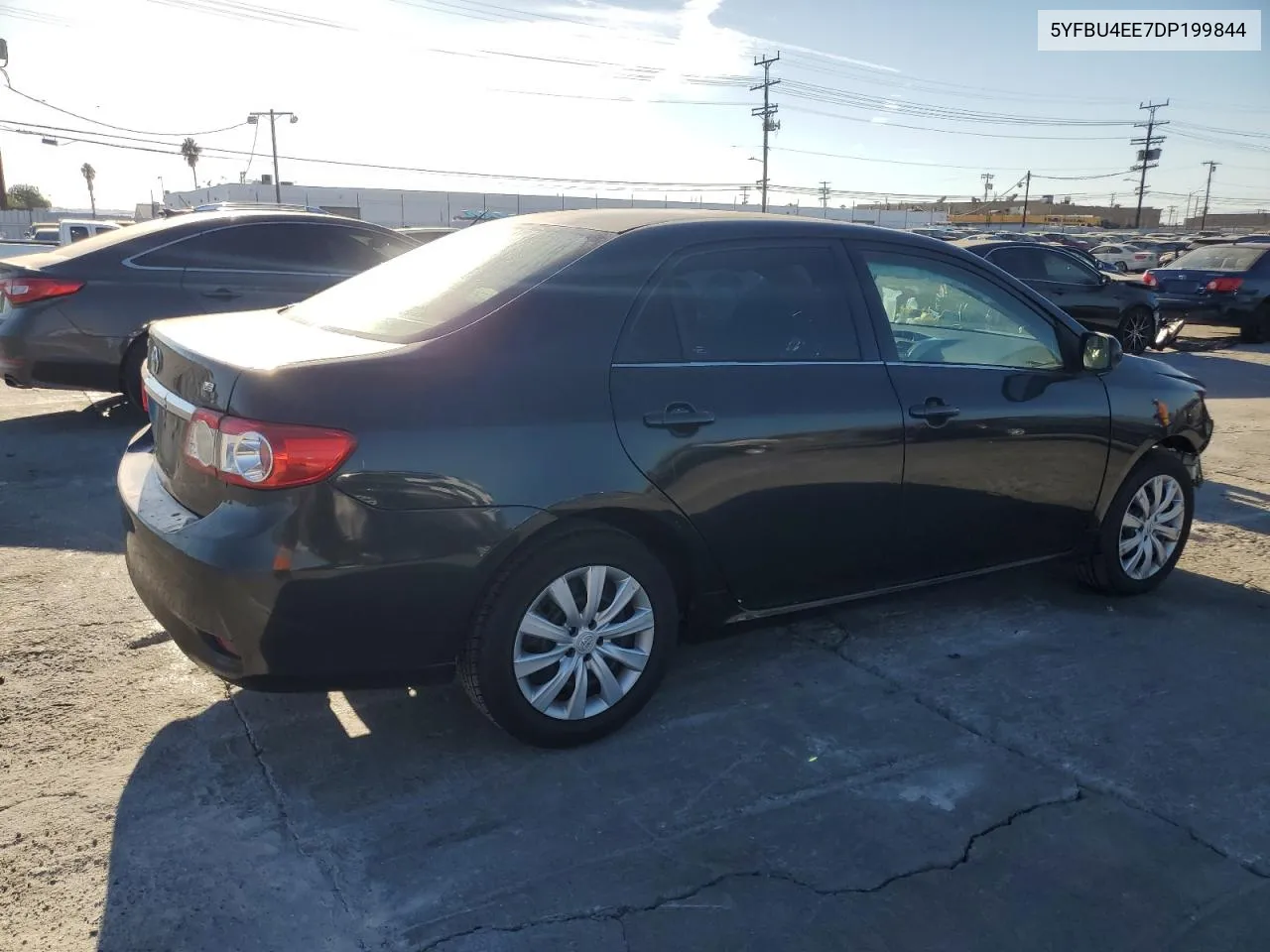 2013 Toyota Corolla Base VIN: 5YFBU4EE7DP199844 Lot: 77699484