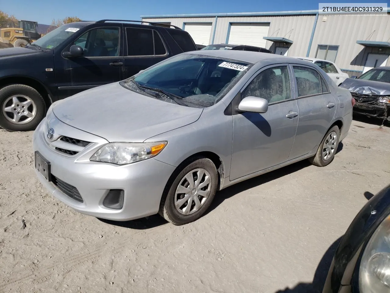 2013 Toyota Corolla Base VIN: 2T1BU4EE4DC931329 Lot: 77747324