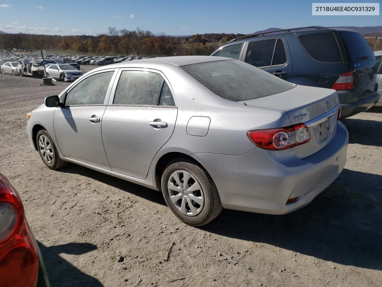 2013 Toyota Corolla Base VIN: 2T1BU4EE4DC931329 Lot: 77747324