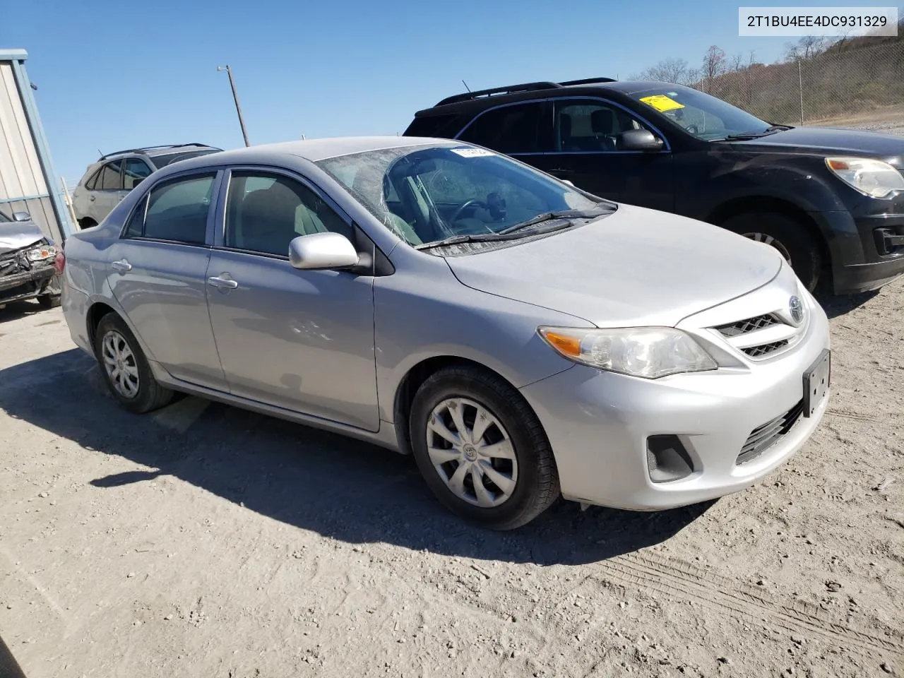 2013 Toyota Corolla Base VIN: 2T1BU4EE4DC931329 Lot: 77747324