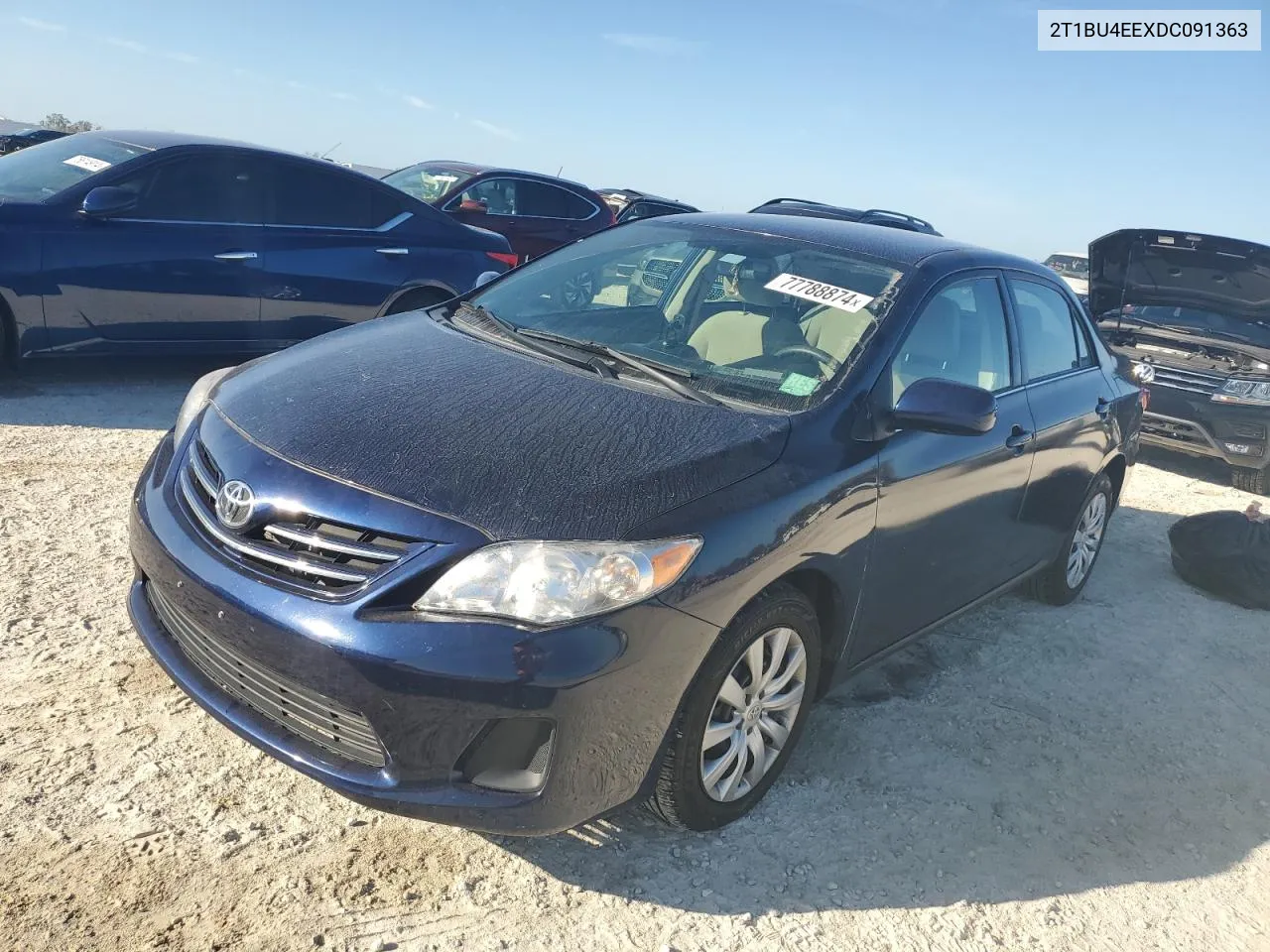 2T1BU4EEXDC091363 2013 Toyota Corolla Base