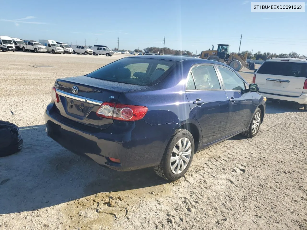 2T1BU4EEXDC091363 2013 Toyota Corolla Base