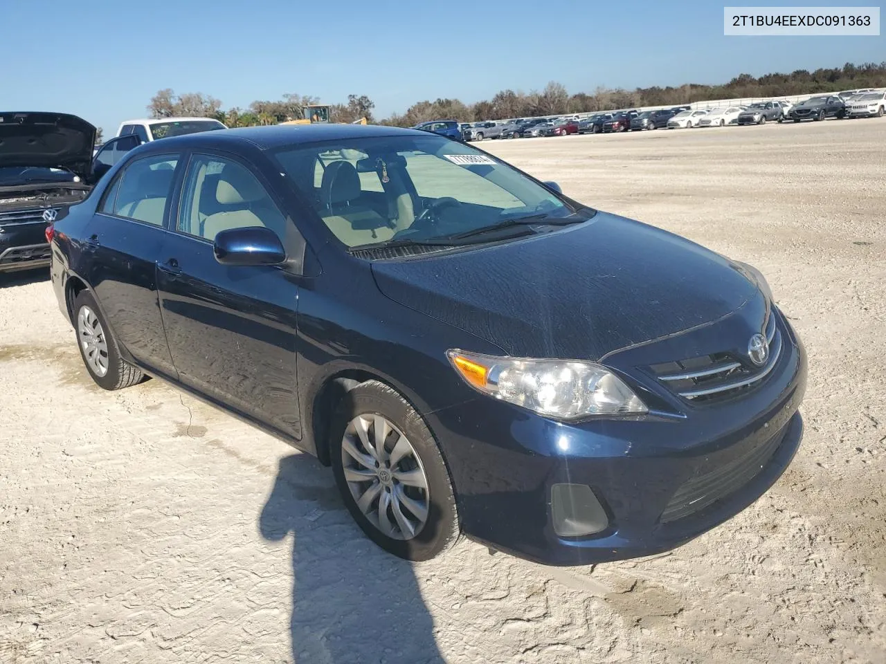 2T1BU4EEXDC091363 2013 Toyota Corolla Base