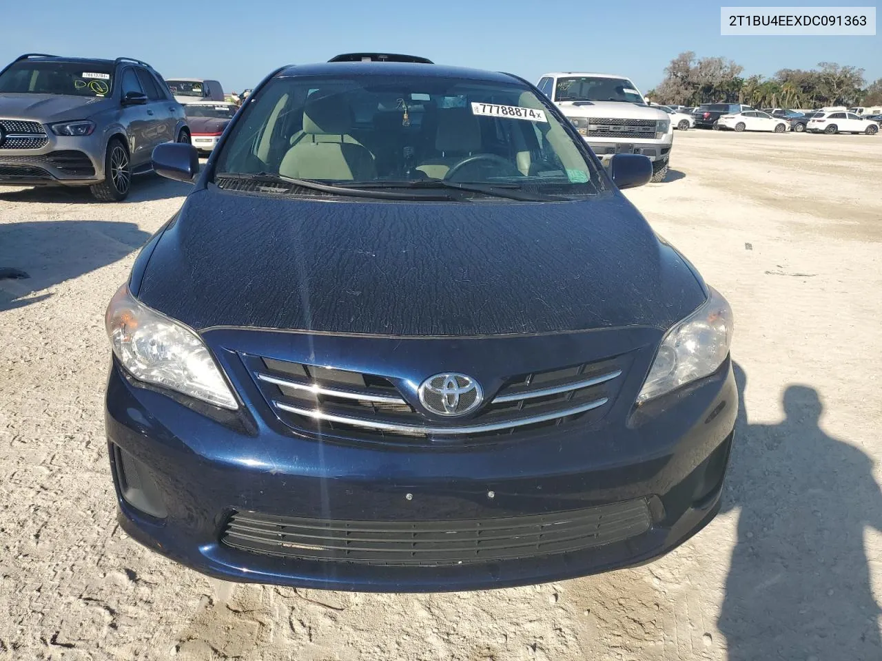 2T1BU4EEXDC091363 2013 Toyota Corolla Base