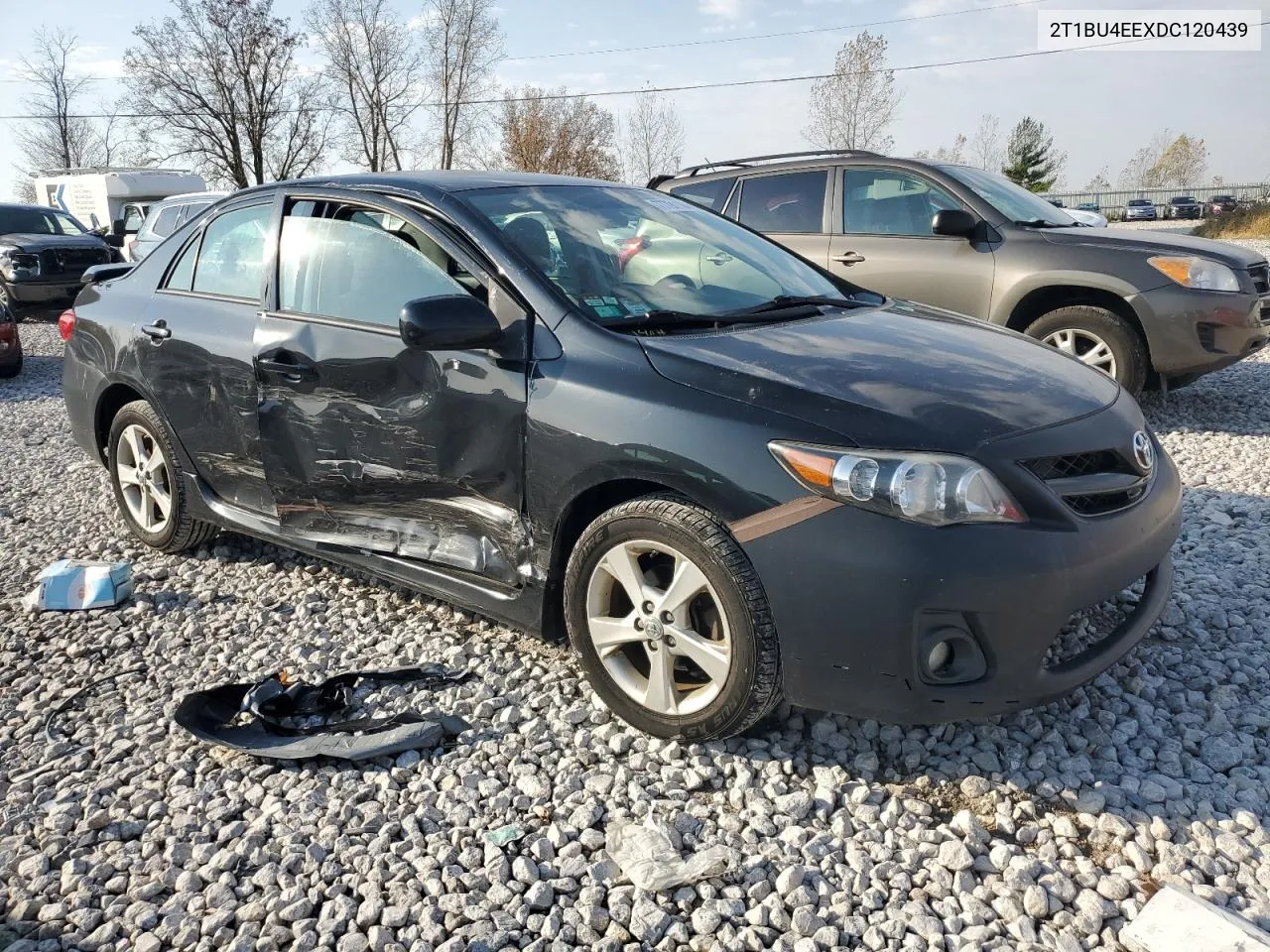 2013 Toyota Corolla Base VIN: 2T1BU4EEXDC120439 Lot: 77791184