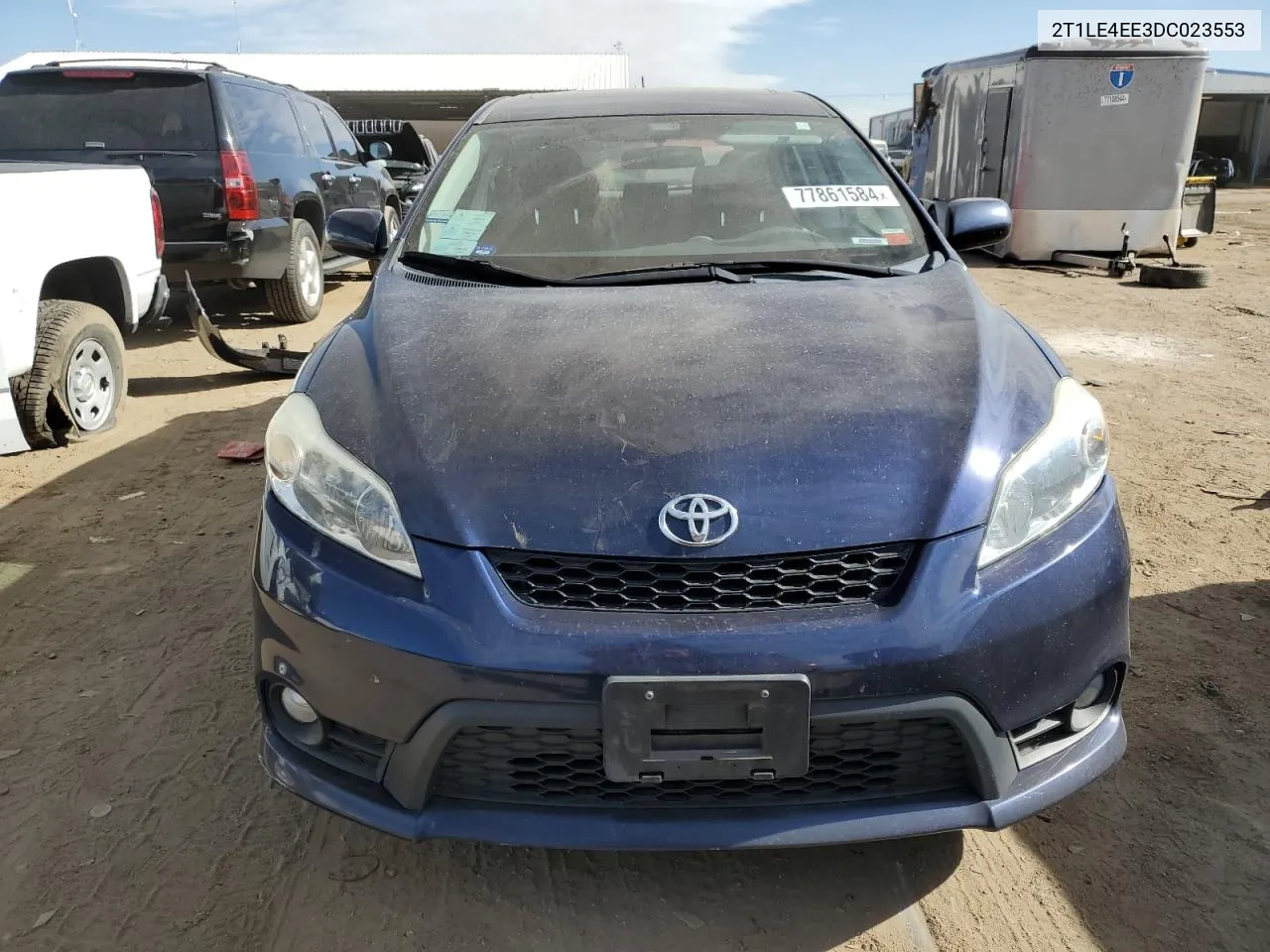 2013 Toyota Corolla Matrix S VIN: 2T1LE4EE3DC023553 Lot: 77861584