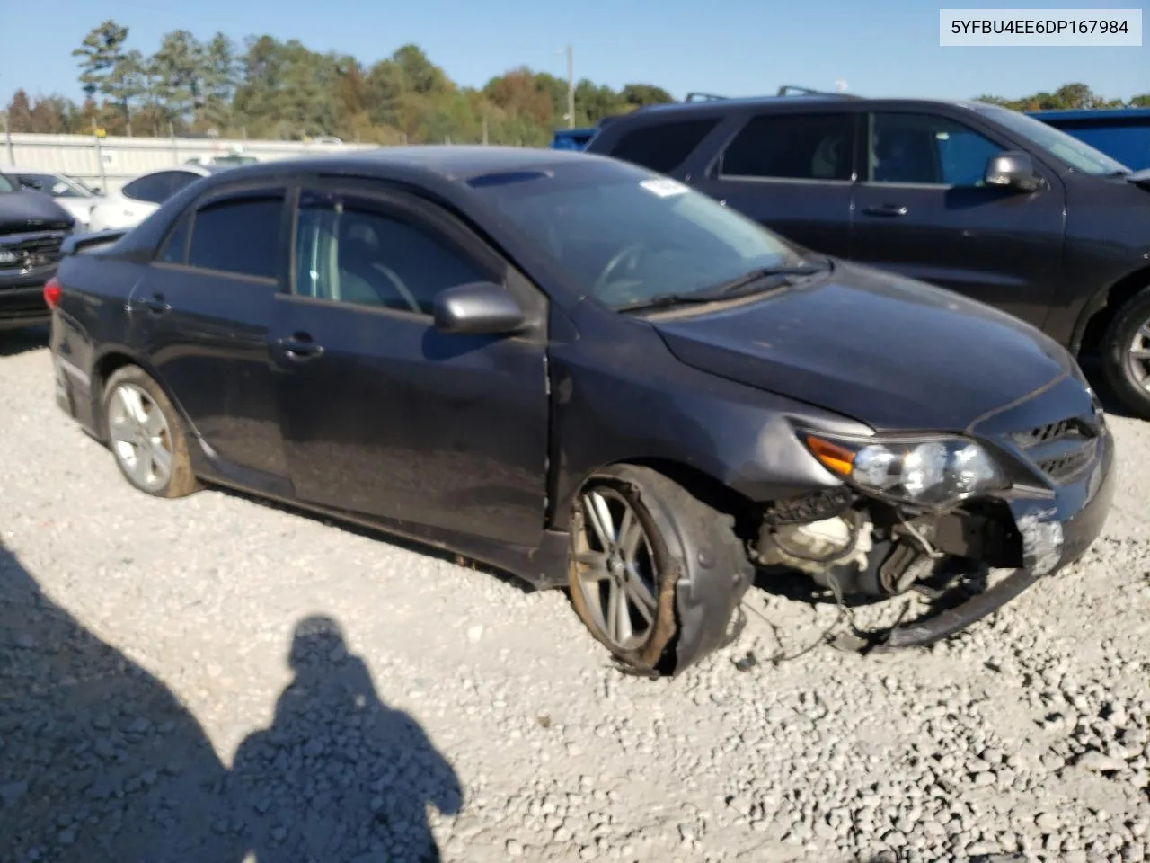 2013 Toyota Corolla Base VIN: 5YFBU4EE6DP167984 Lot: 77864284