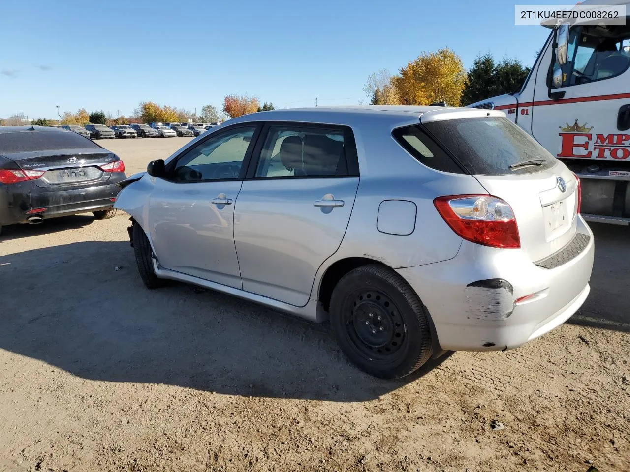 2013 Toyota Corolla Matrix VIN: 2T1KU4EE7DC008262 Lot: 77909604