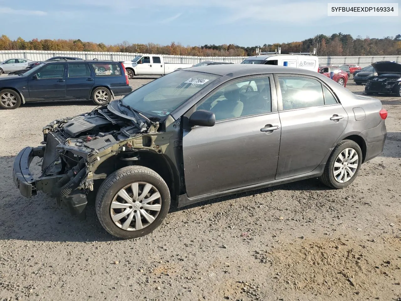 2013 Toyota Corolla Base VIN: 5YFBU4EEXDP169334 Lot: 78077994