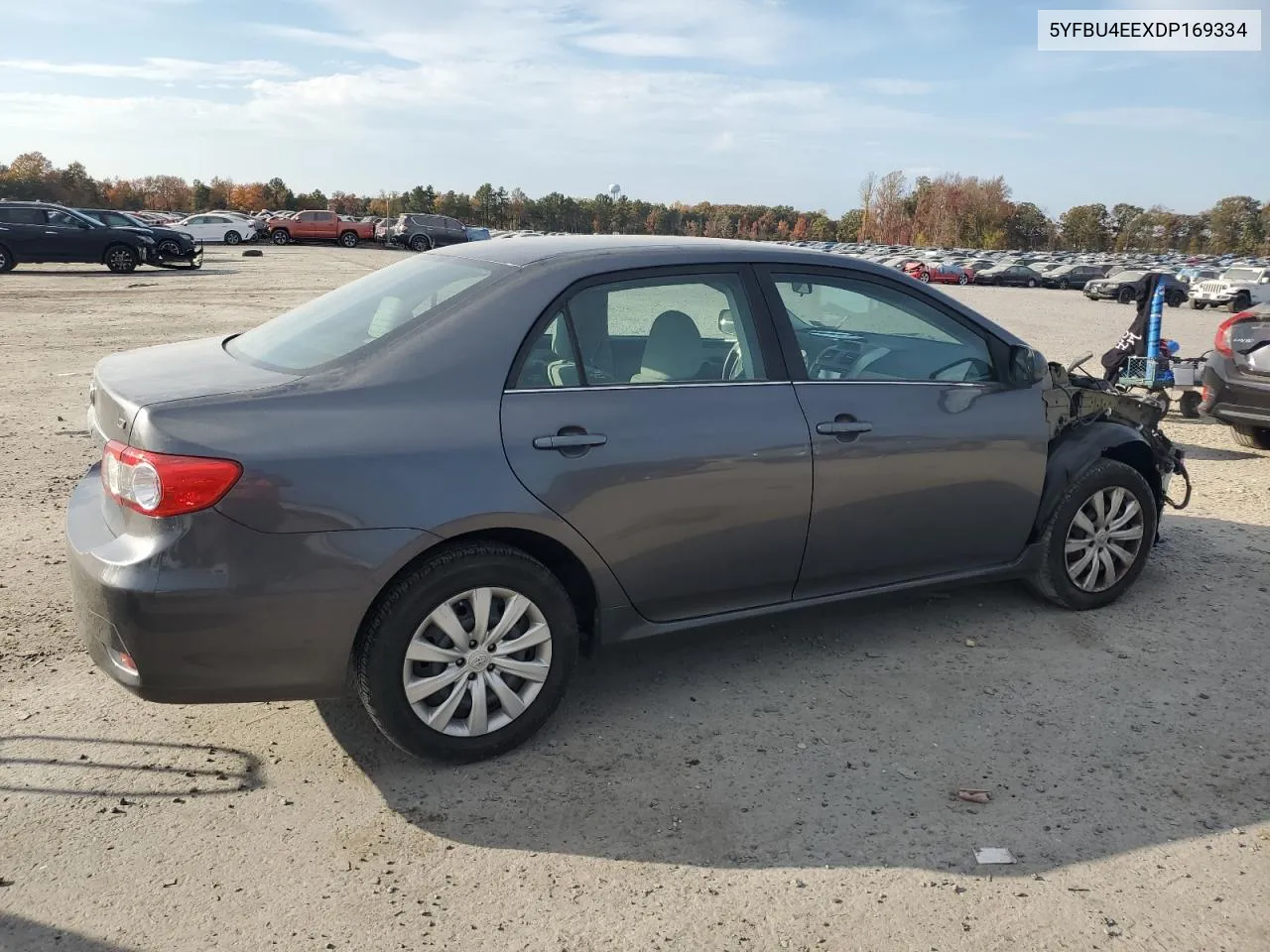 2013 Toyota Corolla Base VIN: 5YFBU4EEXDP169334 Lot: 78077994