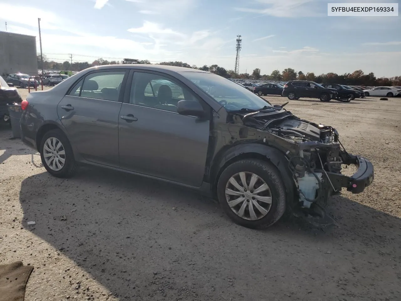 2013 Toyota Corolla Base VIN: 5YFBU4EEXDP169334 Lot: 78077994