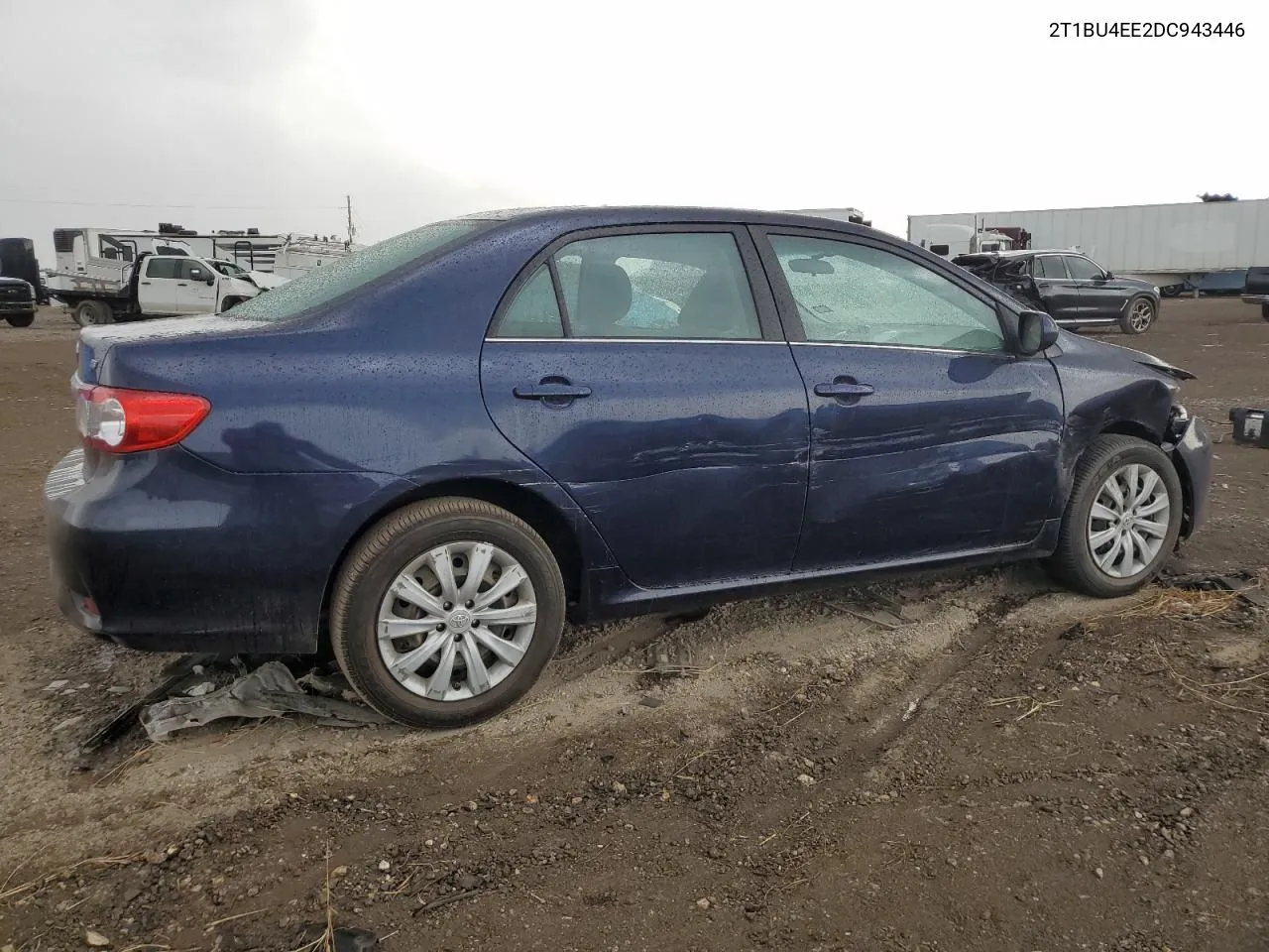 2013 Toyota Corolla Base VIN: 2T1BU4EE2DC943446 Lot: 78140024