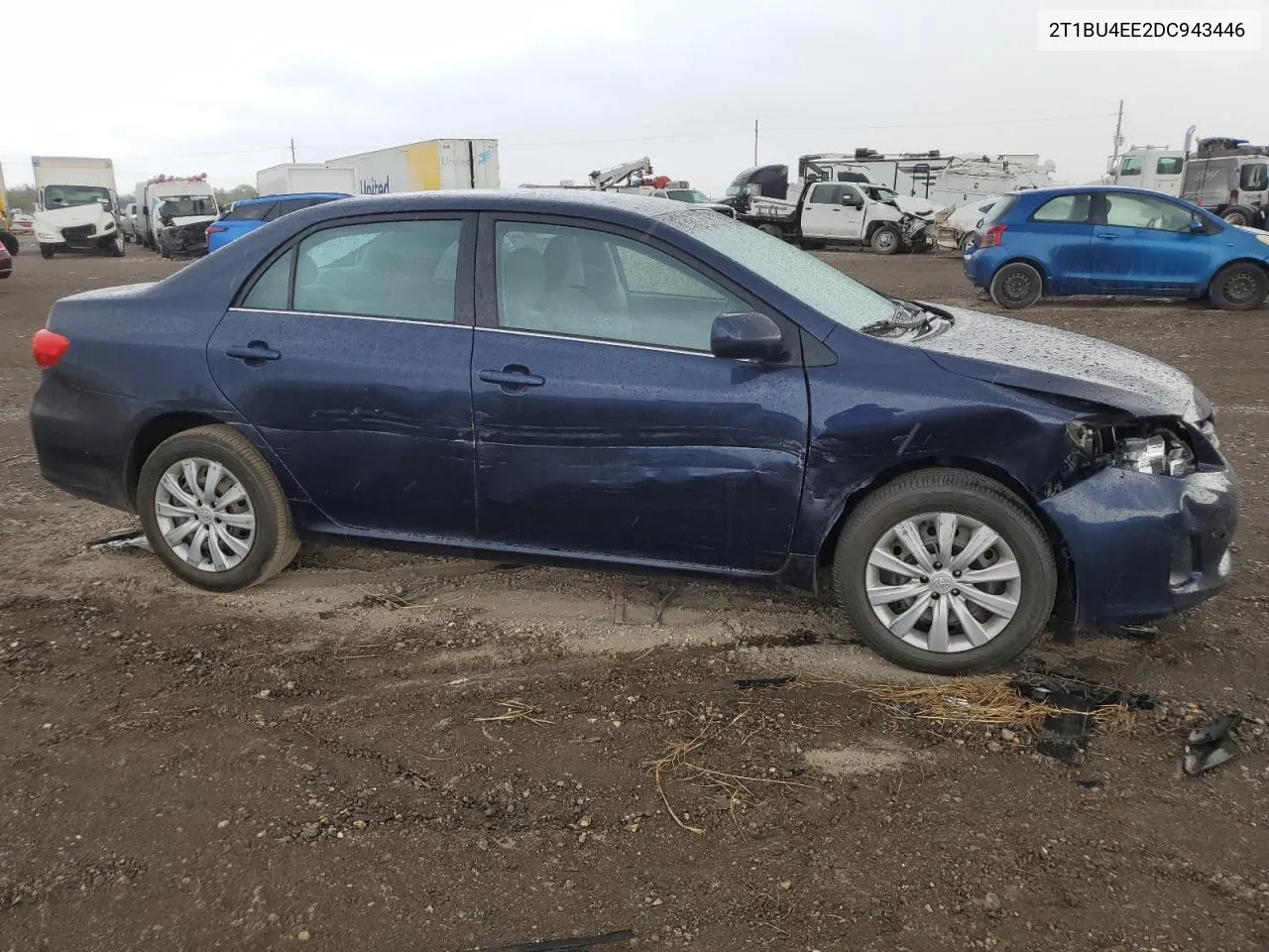 2013 Toyota Corolla Base VIN: 2T1BU4EE2DC943446 Lot: 78140024