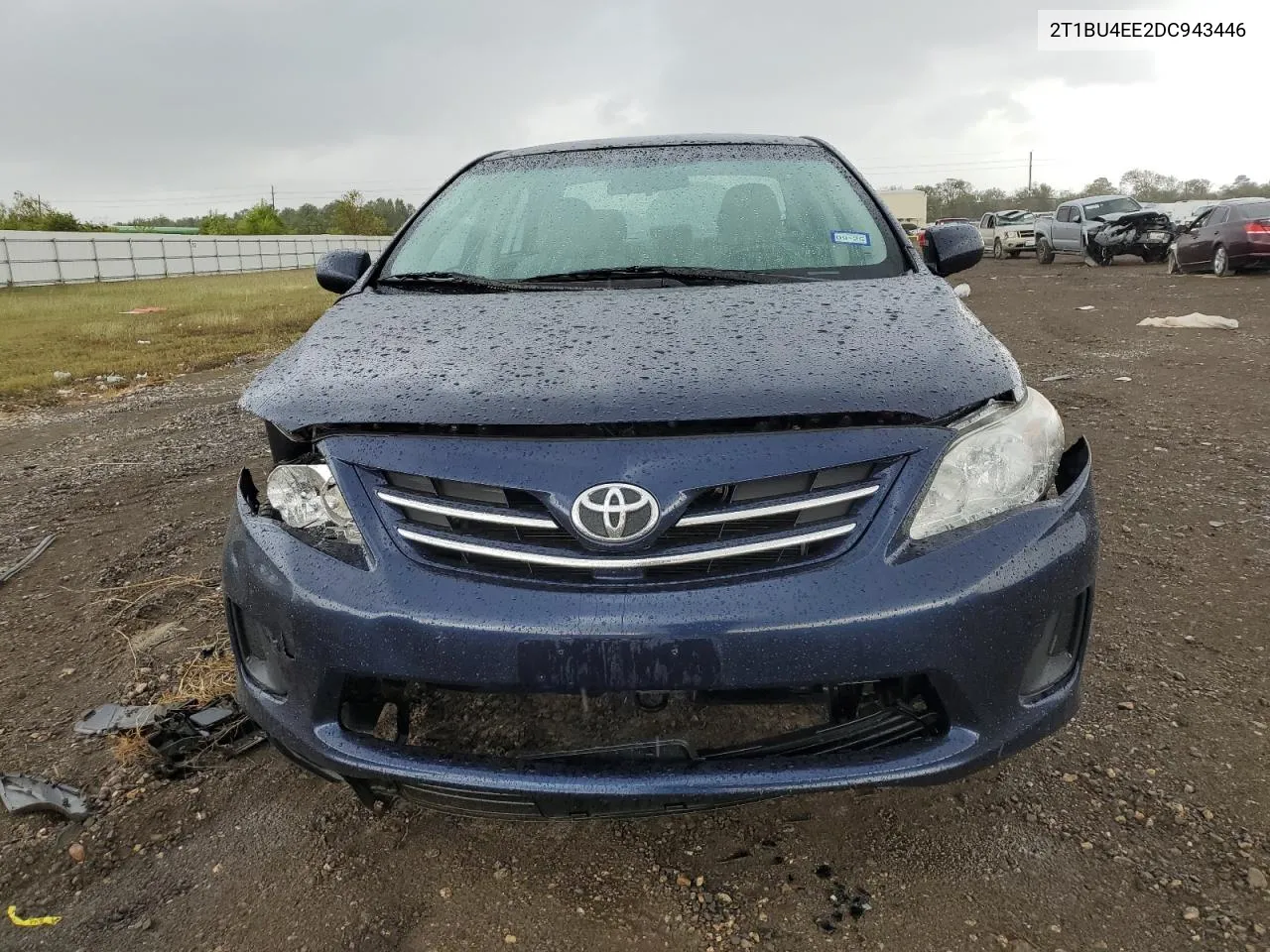 2013 Toyota Corolla Base VIN: 2T1BU4EE2DC943446 Lot: 78140024