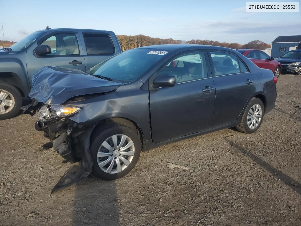 2013 Toyota Corolla Base VIN: 2T1BU4EE0DC125553 Lot: 78146354