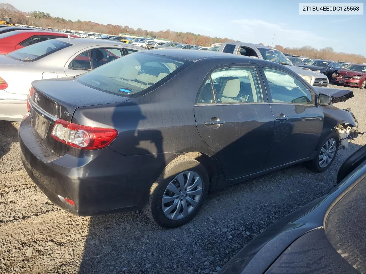 2013 Toyota Corolla Base VIN: 2T1BU4EE0DC125553 Lot: 78146354