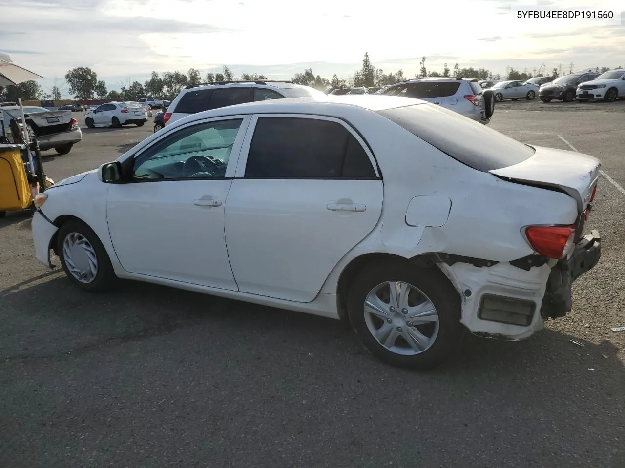 2013 Toyota Corolla Base VIN: 5YFBU4EE8DP191560 Lot: 78290114