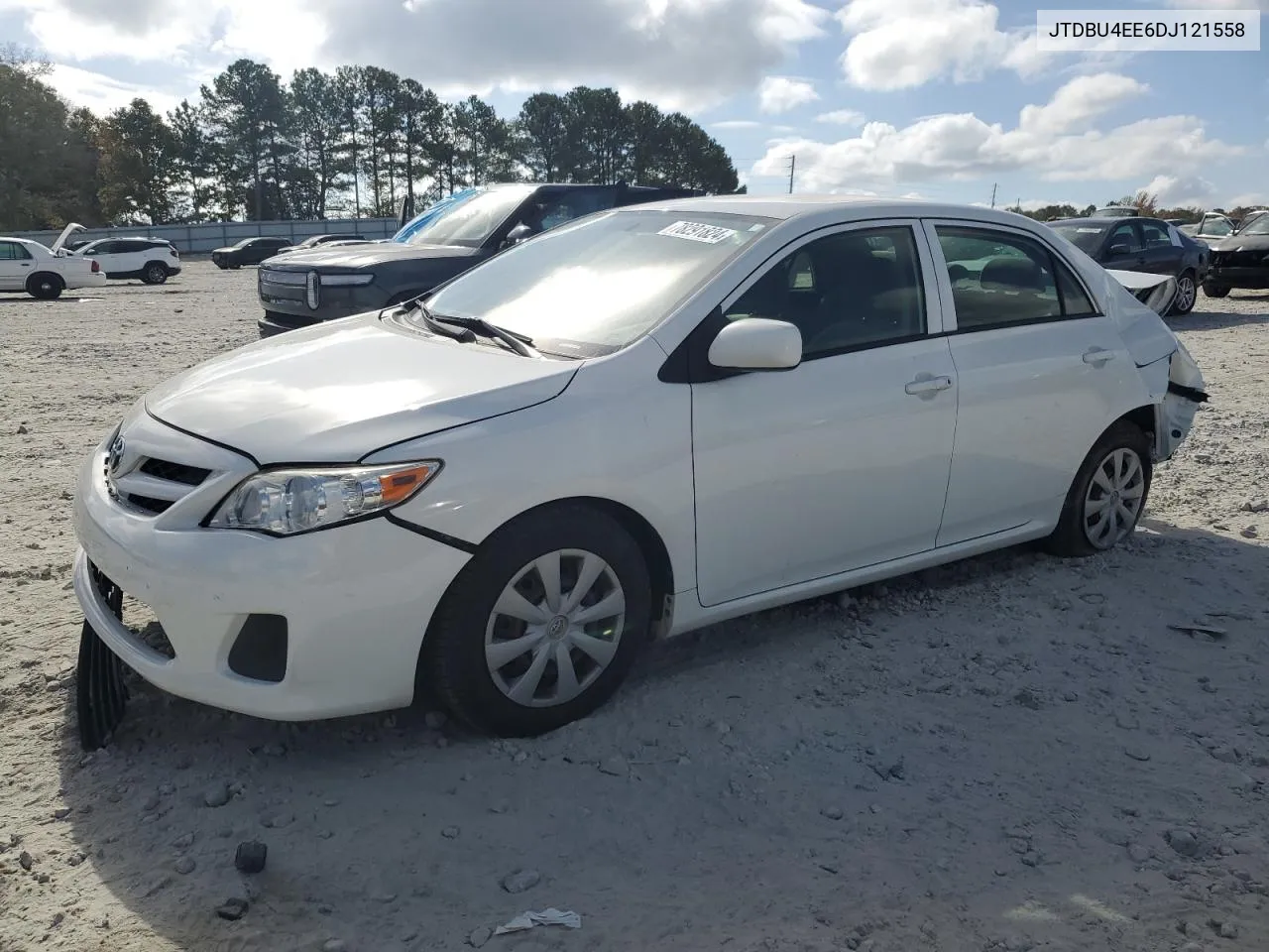 2013 Toyota Corolla Base VIN: JTDBU4EE6DJ121558 Lot: 78291824