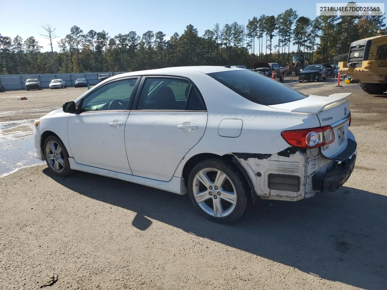 2013 Toyota Corolla Base VIN: 2T1BU4EE7DC025563 Lot: 78294444