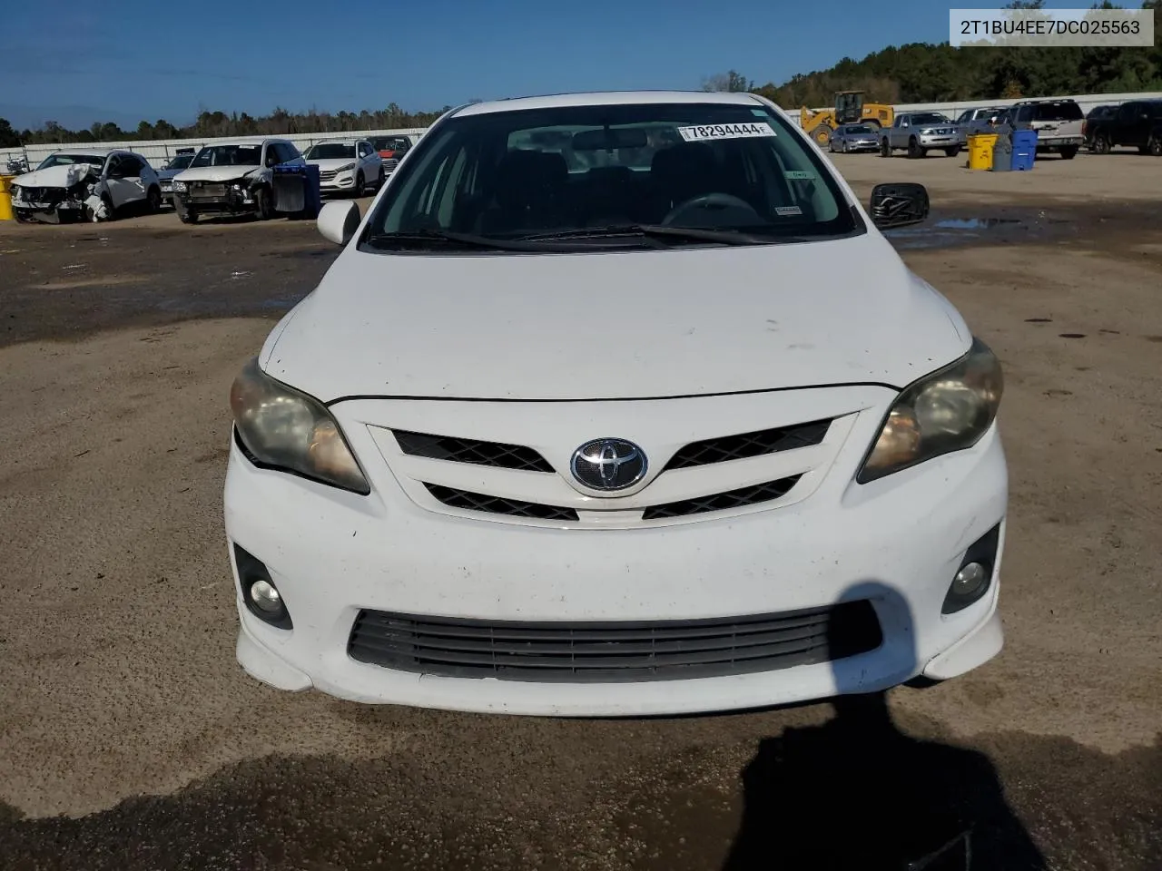 2013 Toyota Corolla Base VIN: 2T1BU4EE7DC025563 Lot: 78294444