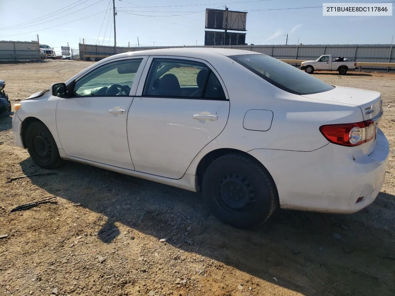 2013 Toyota Corolla Base VIN: 2T1BU4EE8DC117846 Lot: 78316264