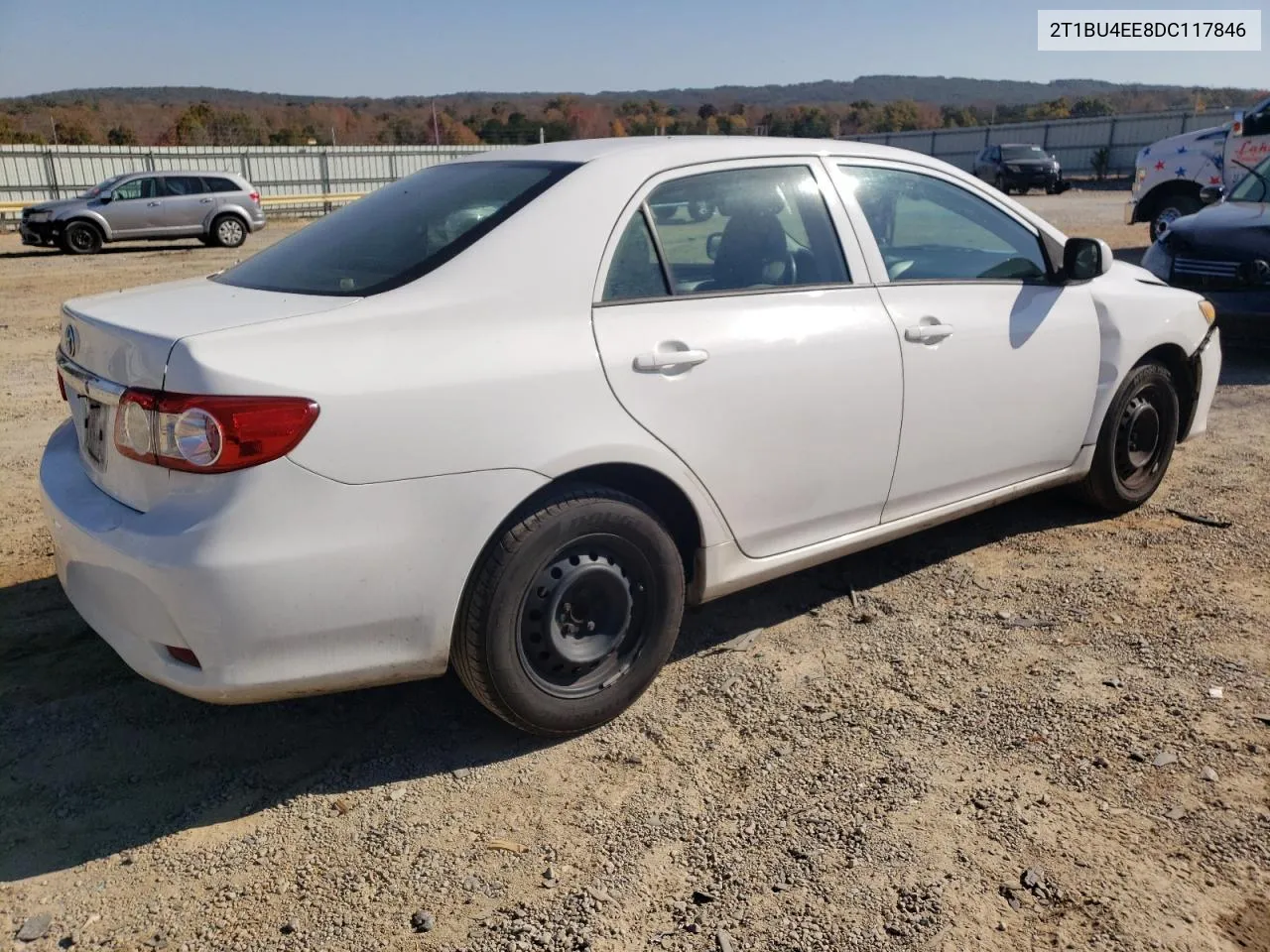 2013 Toyota Corolla Base VIN: 2T1BU4EE8DC117846 Lot: 78316264