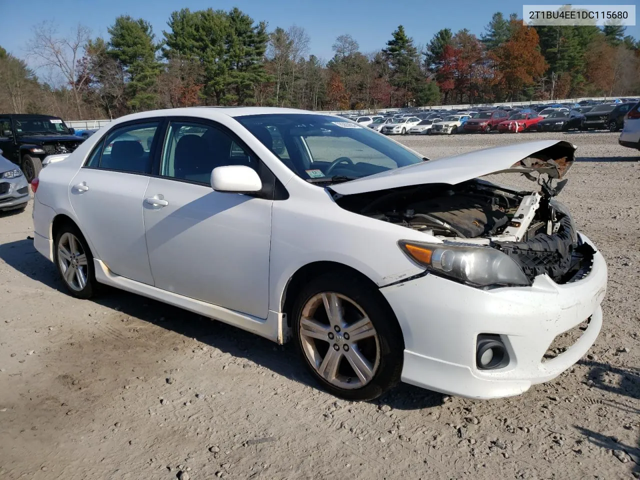 2013 Toyota Corolla Base VIN: 2T1BU4EE1DC115680 Lot: 78363994