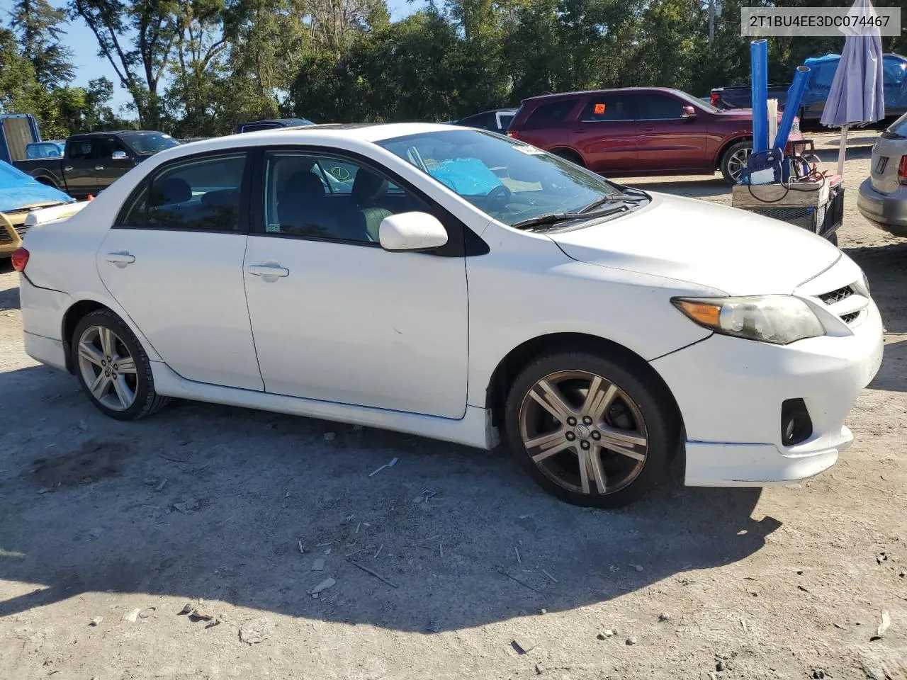 2013 Toyota Corolla Base VIN: 2T1BU4EE3DC074467 Lot: 78484994