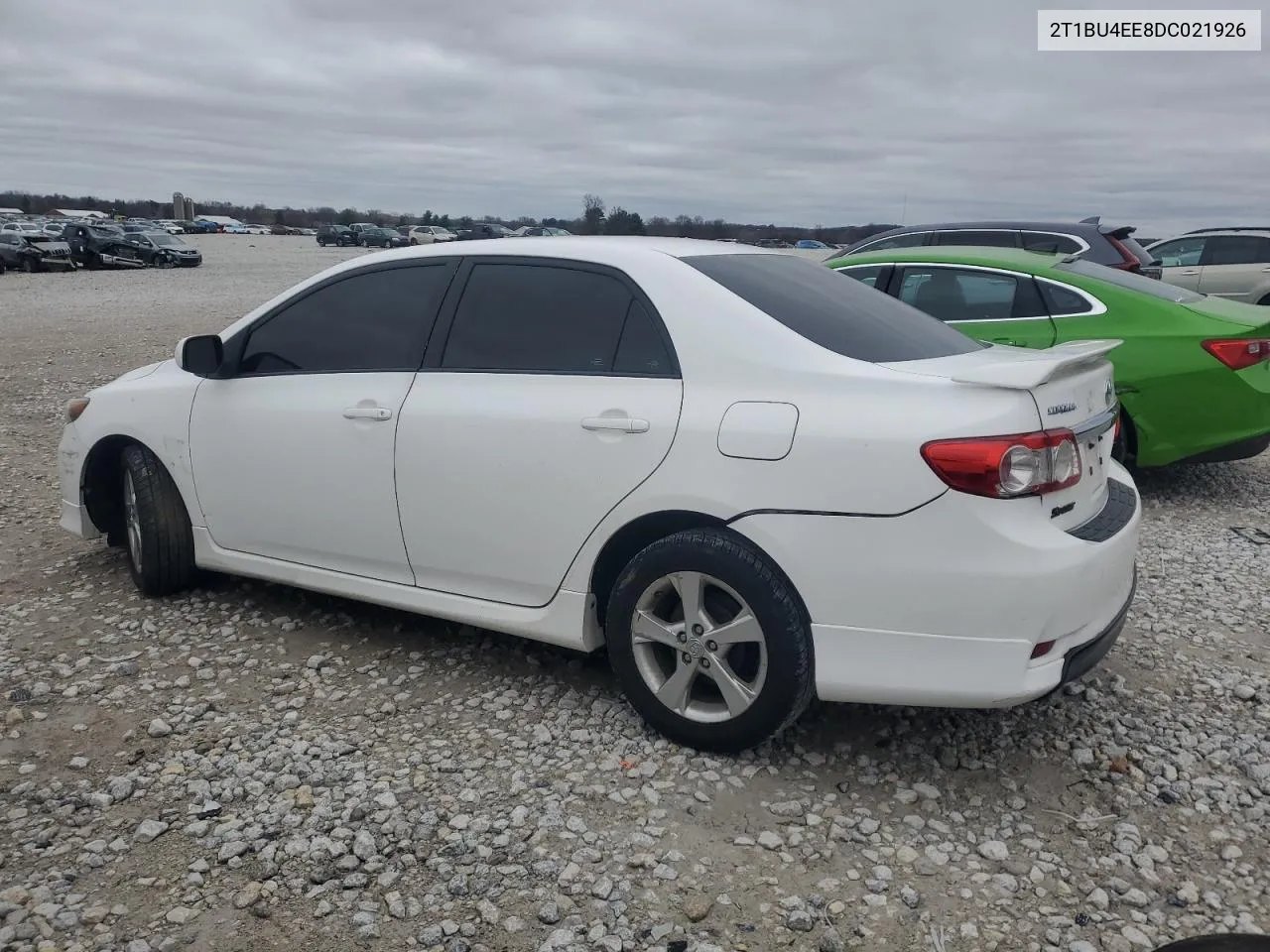 2013 Toyota Corolla Base VIN: 2T1BU4EE8DC021926 Lot: 78516524