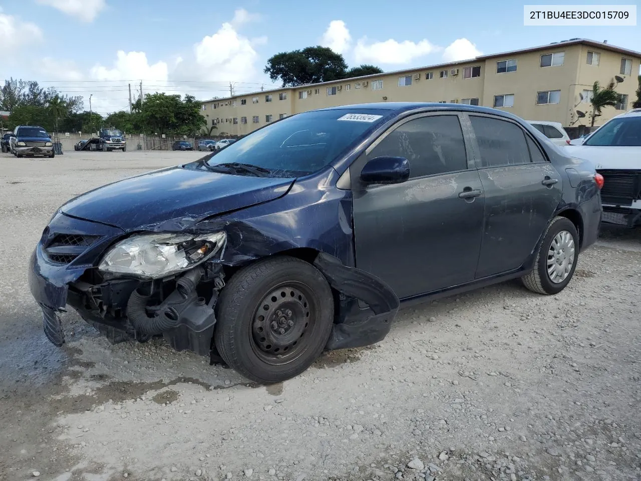 2013 Toyota Corolla Base VIN: 2T1BU4EE3DC015709 Lot: 78533924