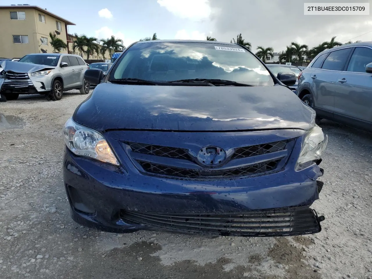 2013 Toyota Corolla Base VIN: 2T1BU4EE3DC015709 Lot: 78533924