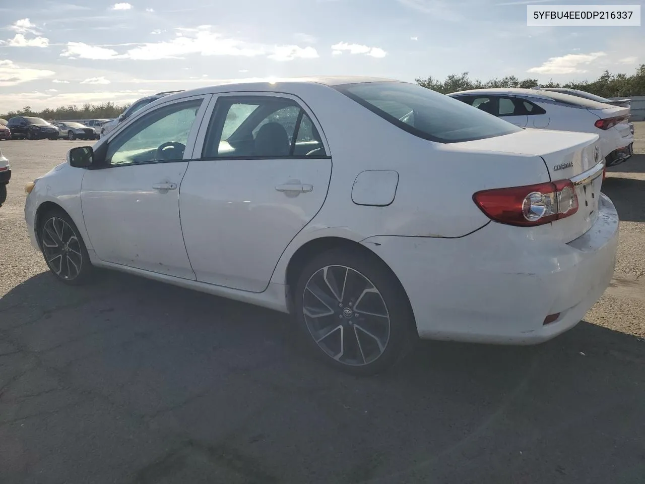 2013 Toyota Corolla Base VIN: 5YFBU4EE0DP216337 Lot: 78679774