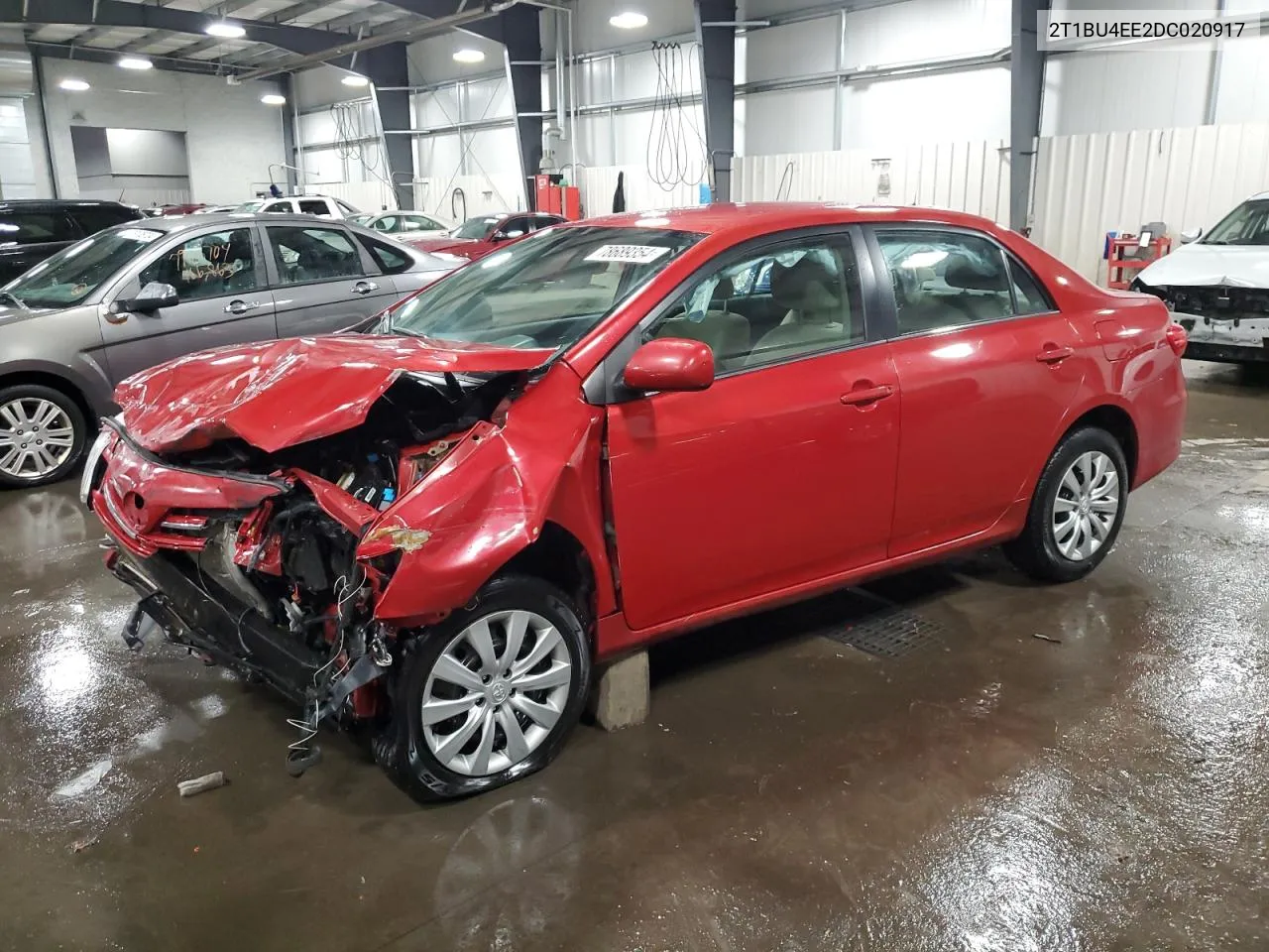 2013 Toyota Corolla Base VIN: 2T1BU4EE2DC020917 Lot: 78689354