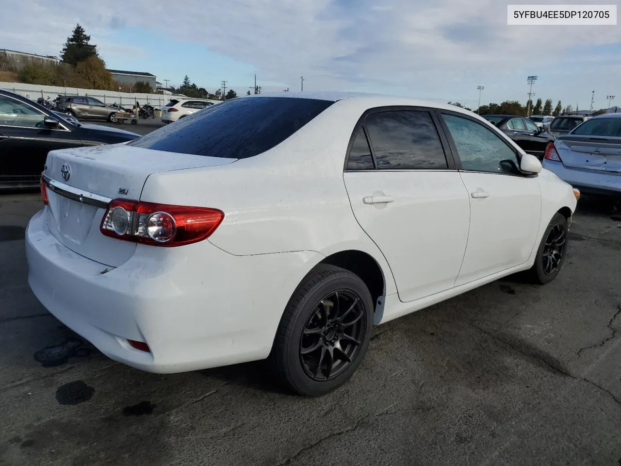 2013 Toyota Corolla Base VIN: 5YFBU4EE5DP120705 Lot: 78721994