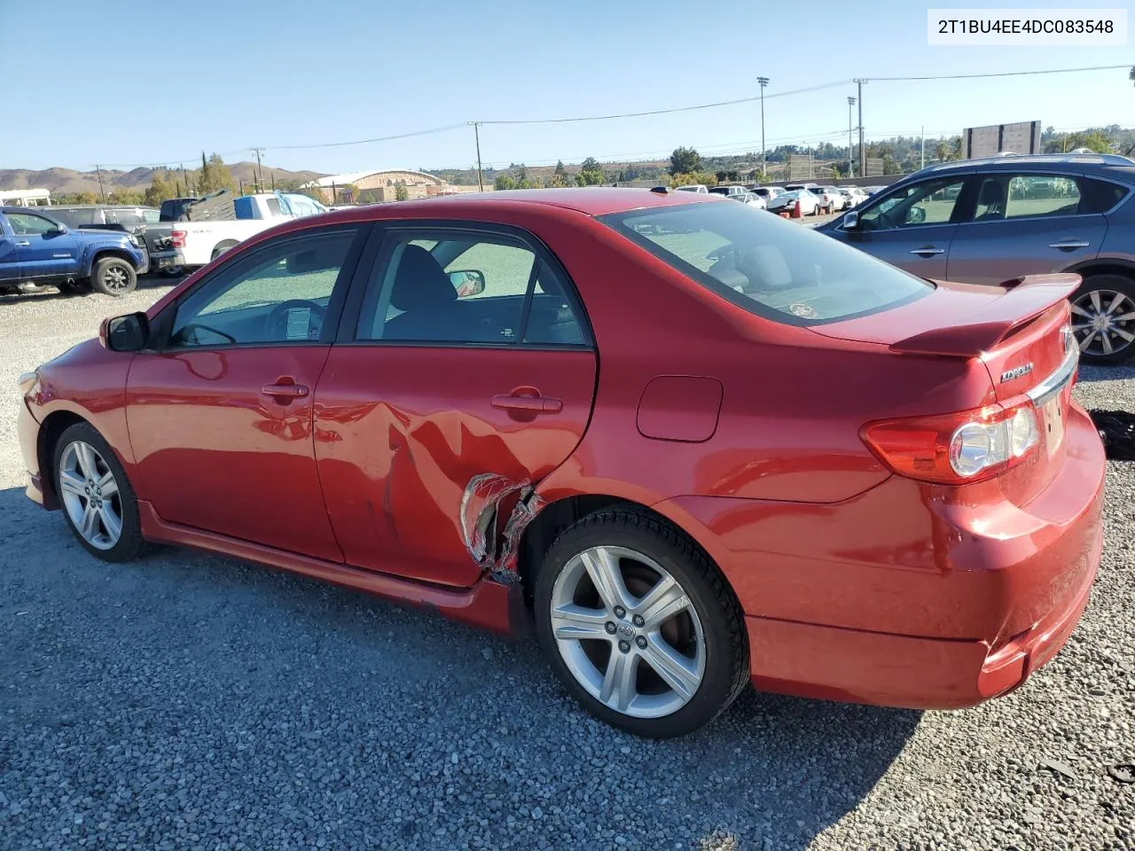 2013 Toyota Corolla Base VIN: 2T1BU4EE4DC083548 Lot: 78733914