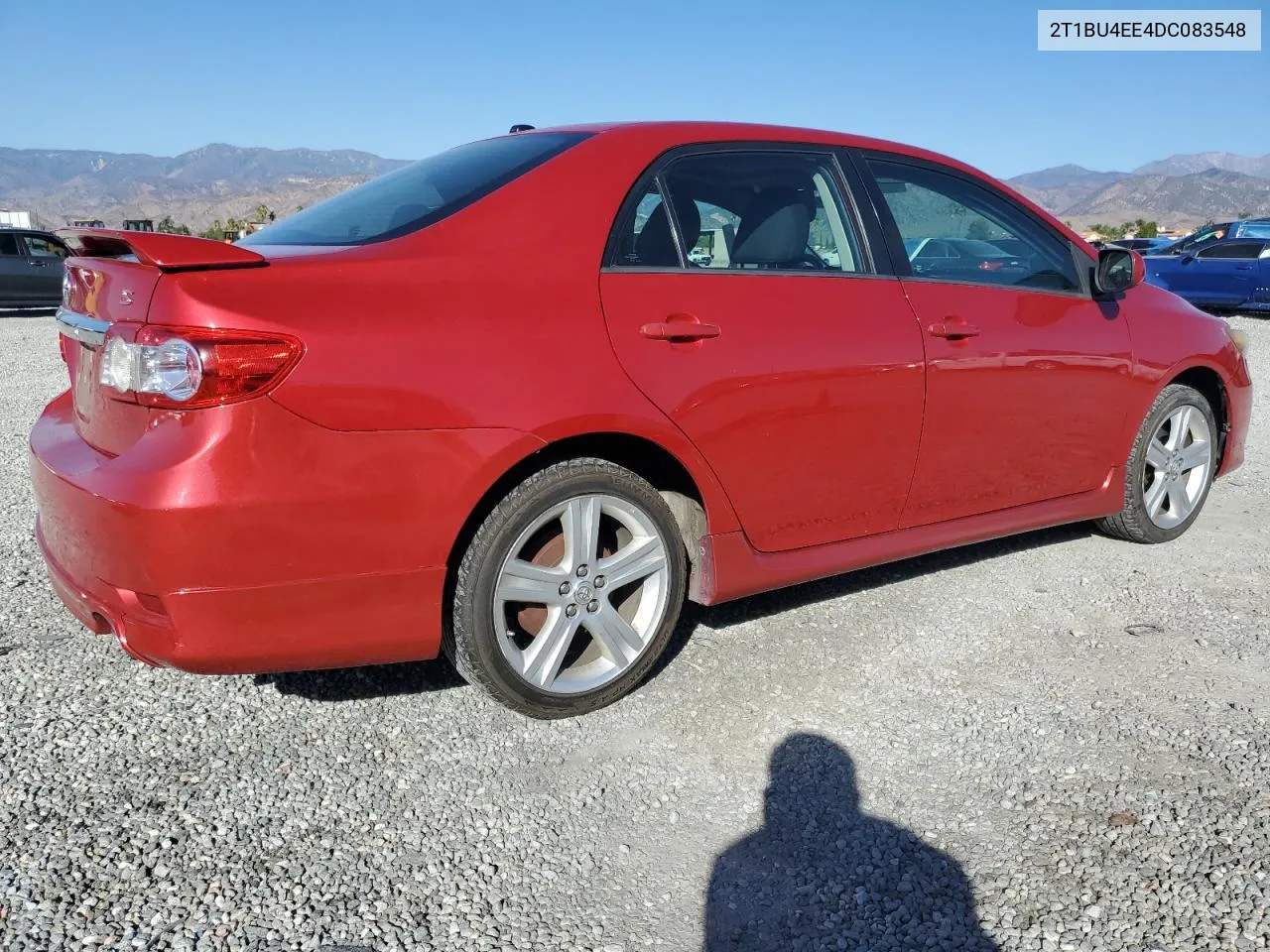 2013 Toyota Corolla Base VIN: 2T1BU4EE4DC083548 Lot: 78733914