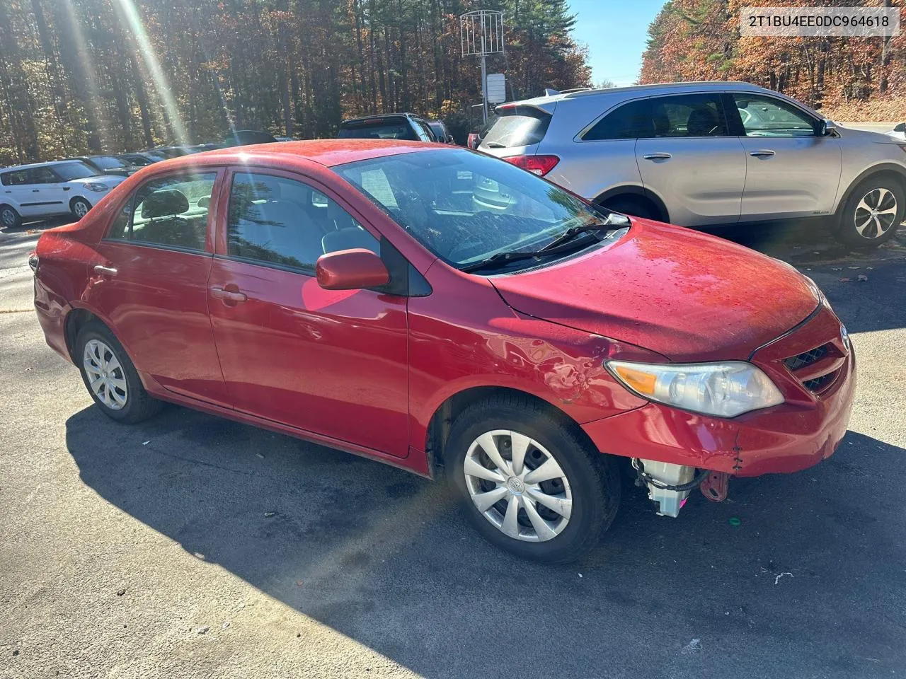 2013 Toyota Corolla Base VIN: 2T1BU4EE0DC964618 Lot: 78758814